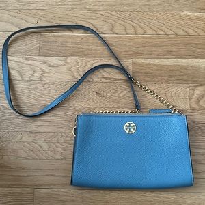 Tory Burch blue purse